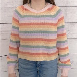 pastel sweater